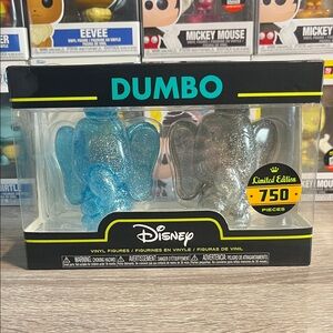 Funko Disney Dumbo Vinyl Figures Limited Edition  - Sparkling Blue and Silver